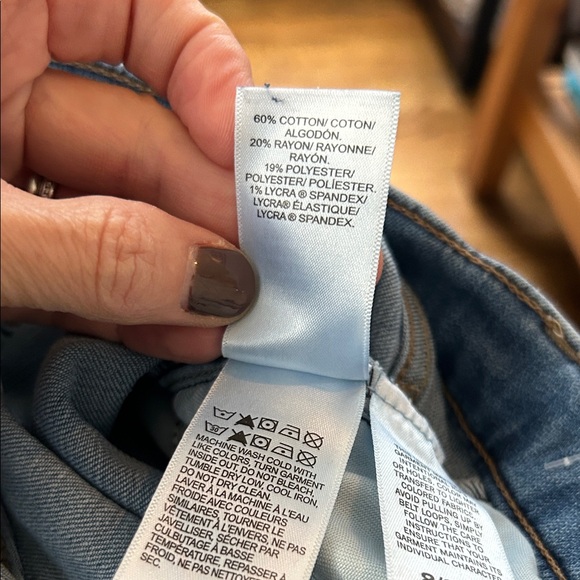 Lucky Brand Womens Sweet Mid Rise Boot Cut Jeans Boho Hippie Western Size 8/29 - Picture 7 of 7